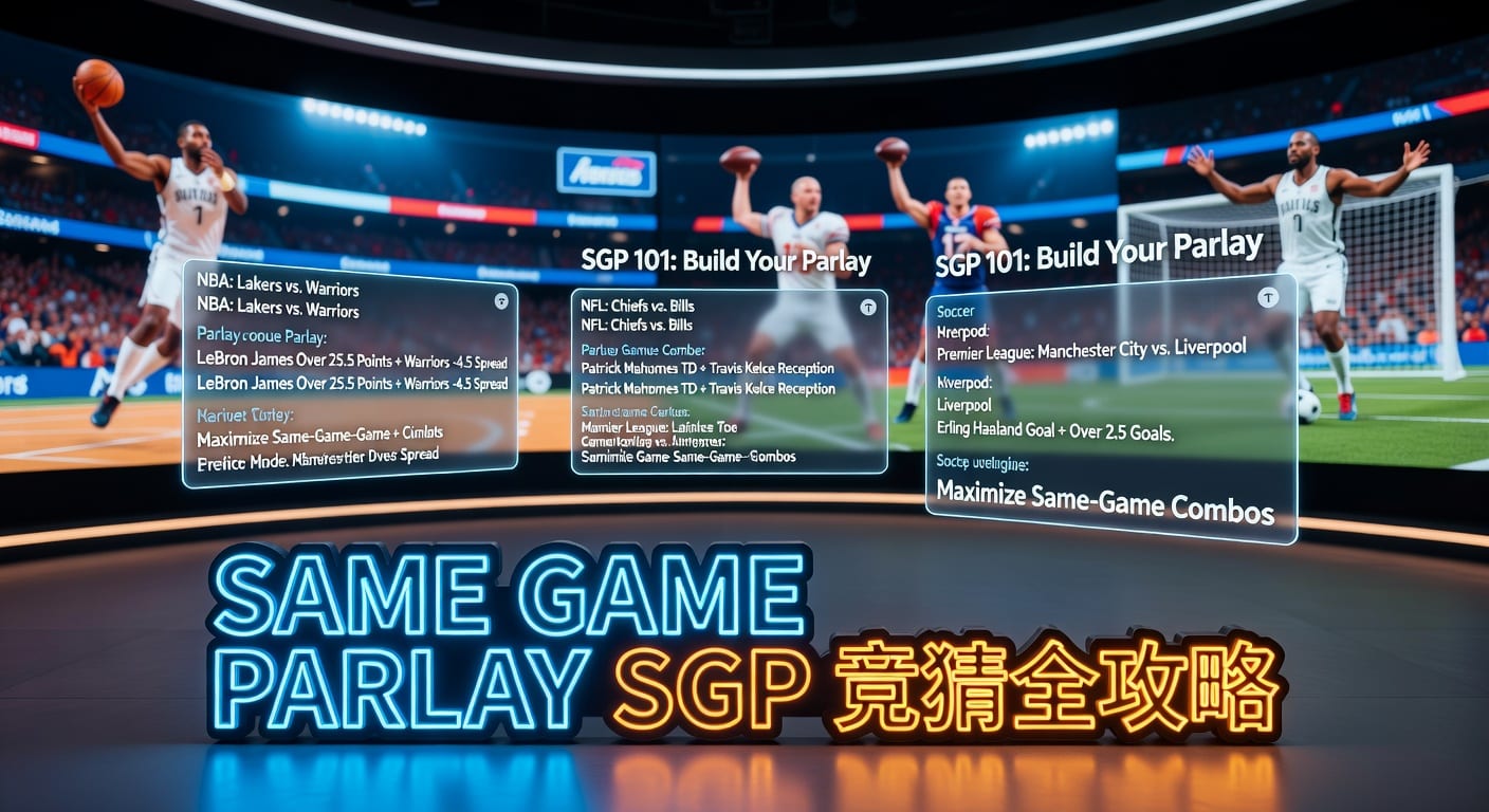 Same Game Parlay SGP 详解：2026投注策略&热门推荐
