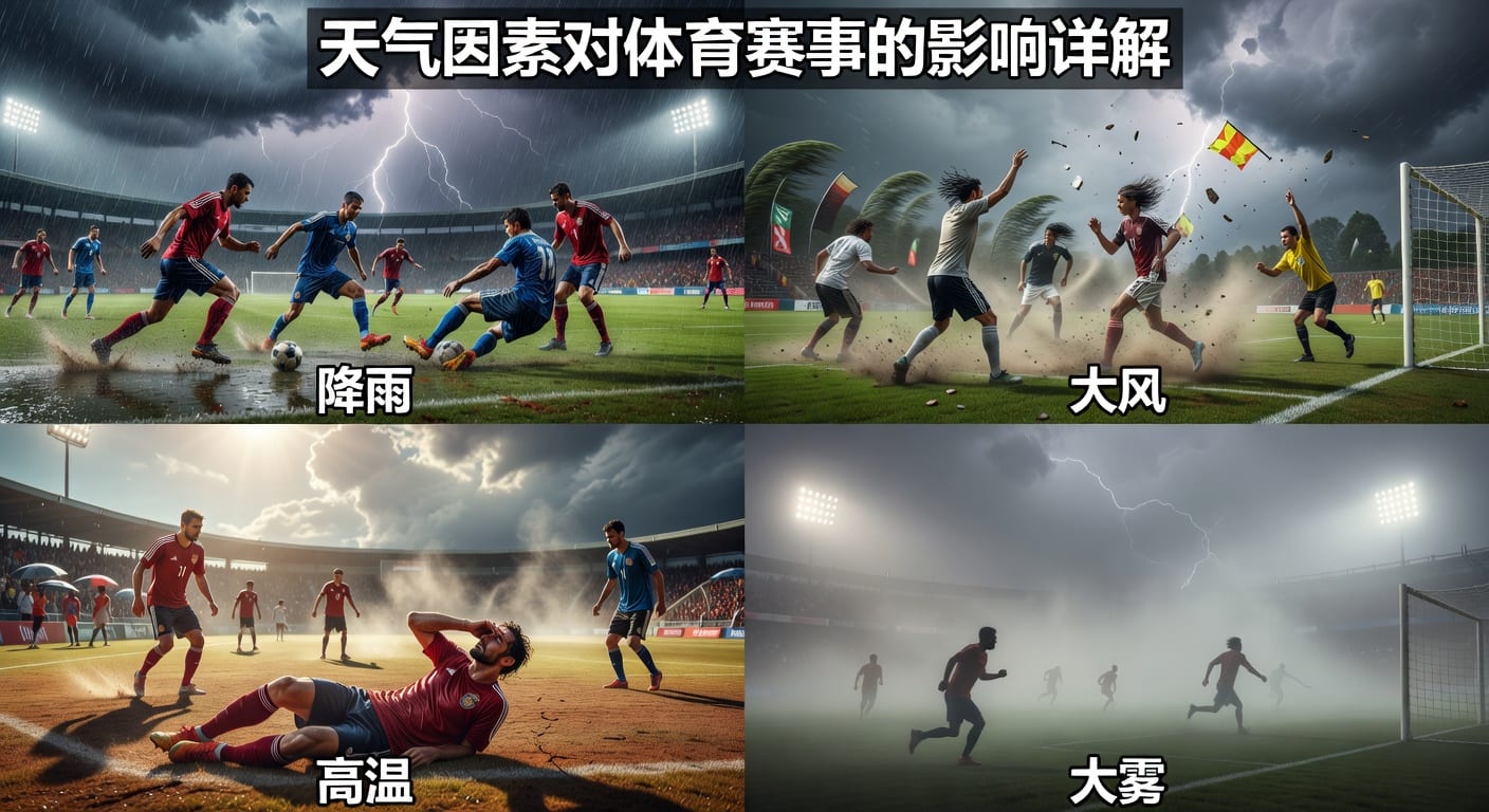 天气因素对体育赛事的影响与博彩策略
