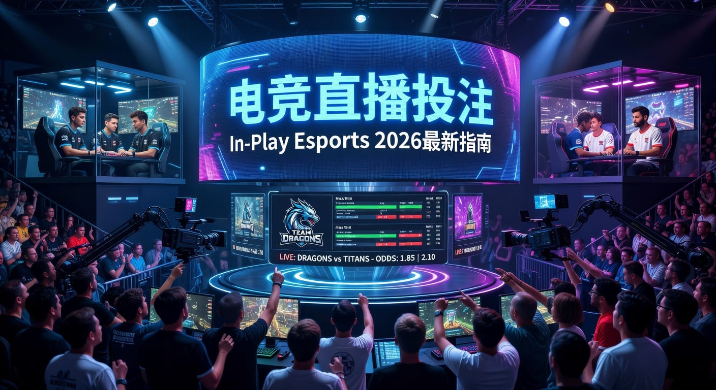 电竞直播投注 In-Play Esports 攻略