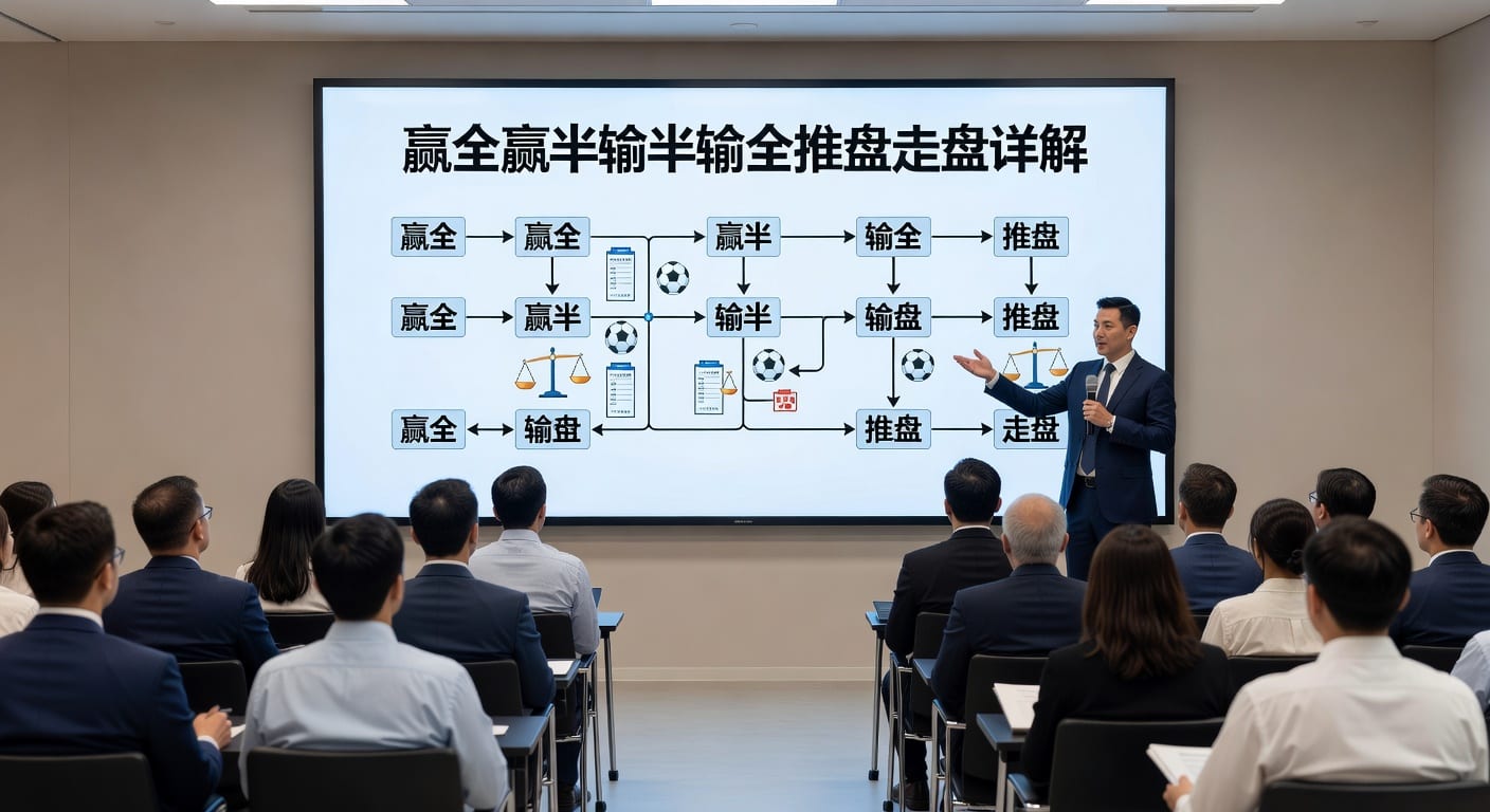 赢全赢半输半输全推盘走盘详解：足球盘口结算规则