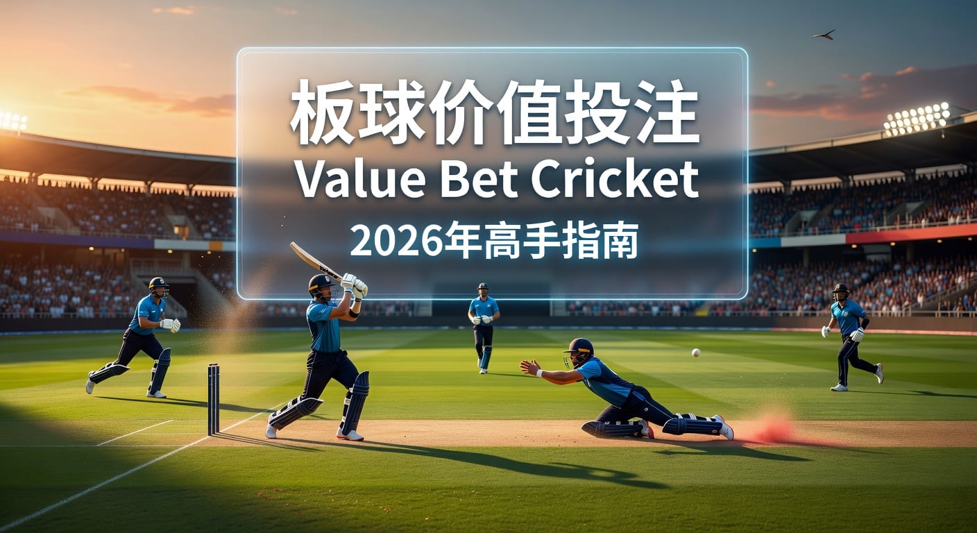 板球价值投注指南：Value Bet Cricket策略