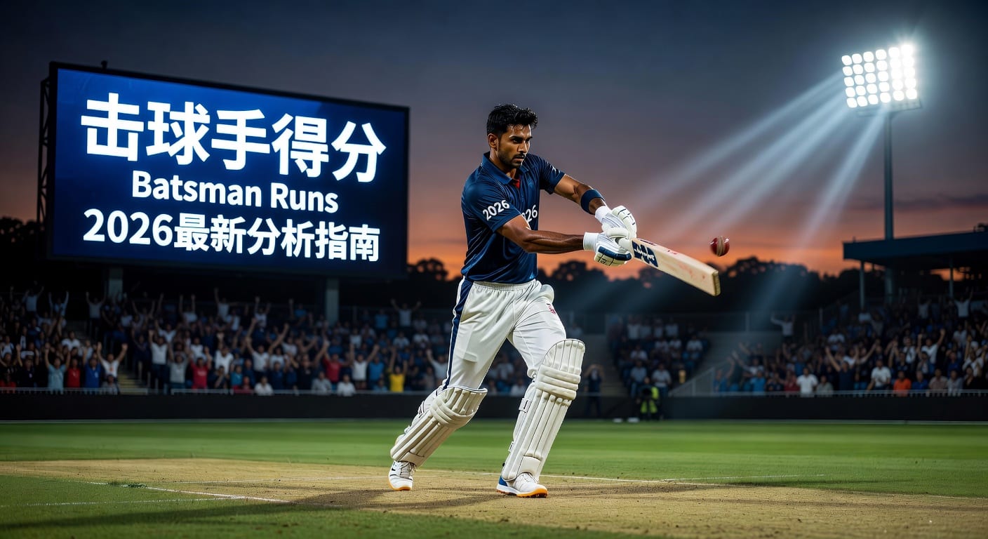 击球手得分预测：2026板球顶级Batsman Runs指南
