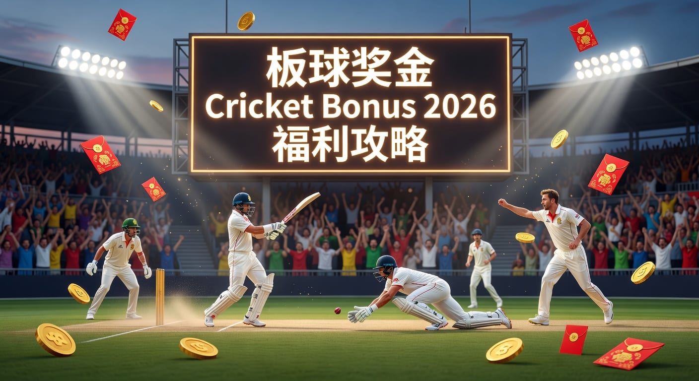 板球奖金2026最新攻略：Cricket Bonus领取与投注技巧
