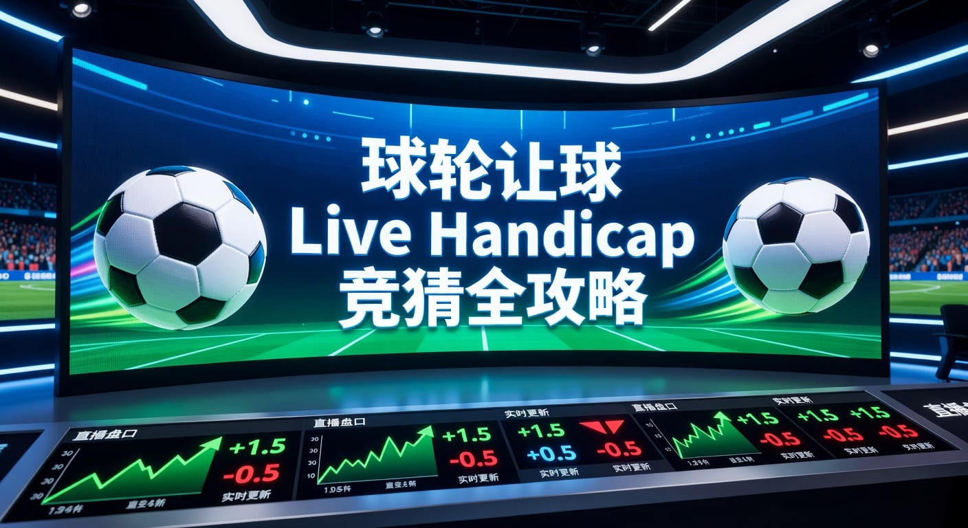 滚球让球 live handicap 实时盘口读法与判断要点