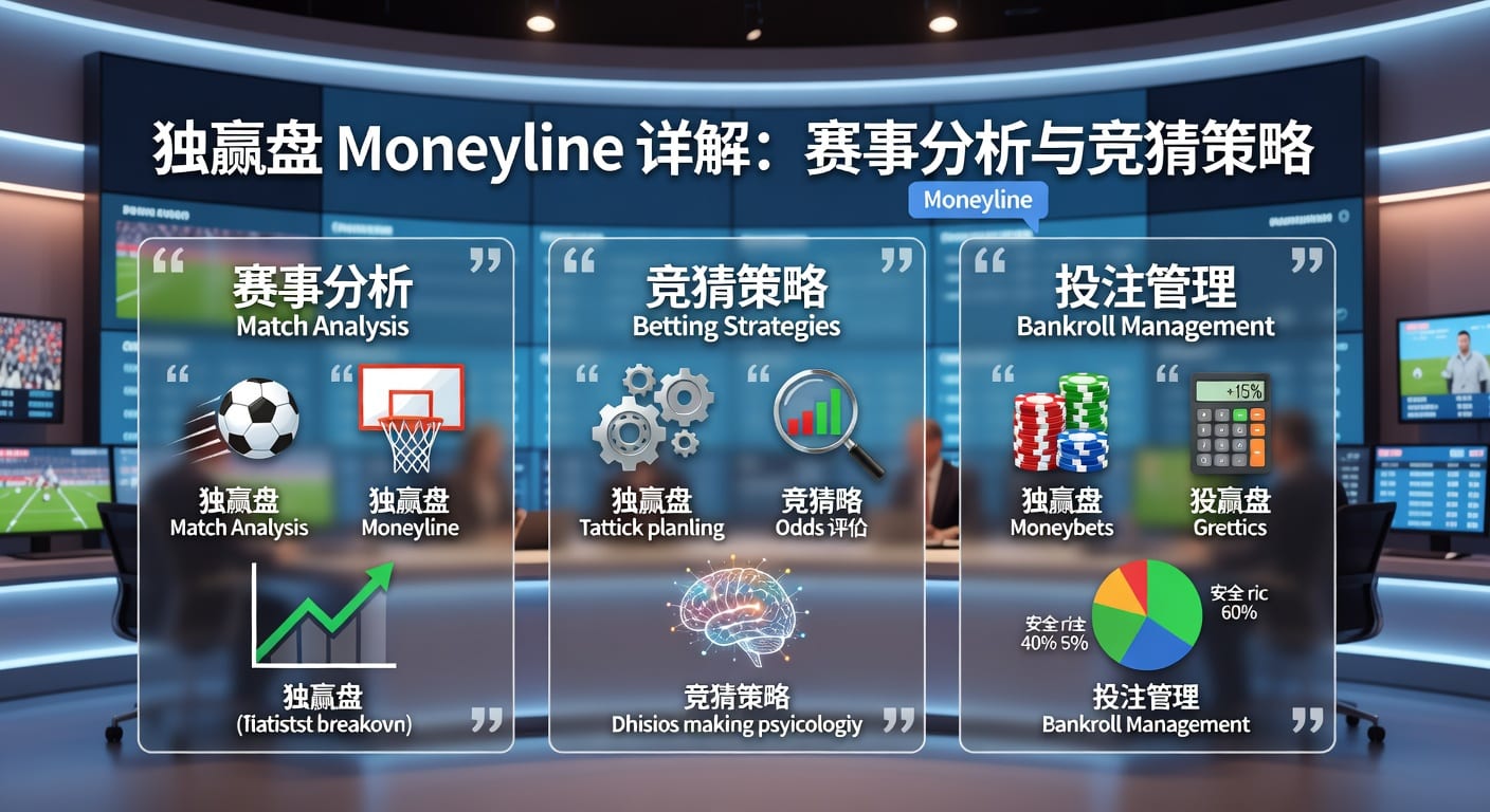 独赢盘 moneyline：实战读法与投注技巧
