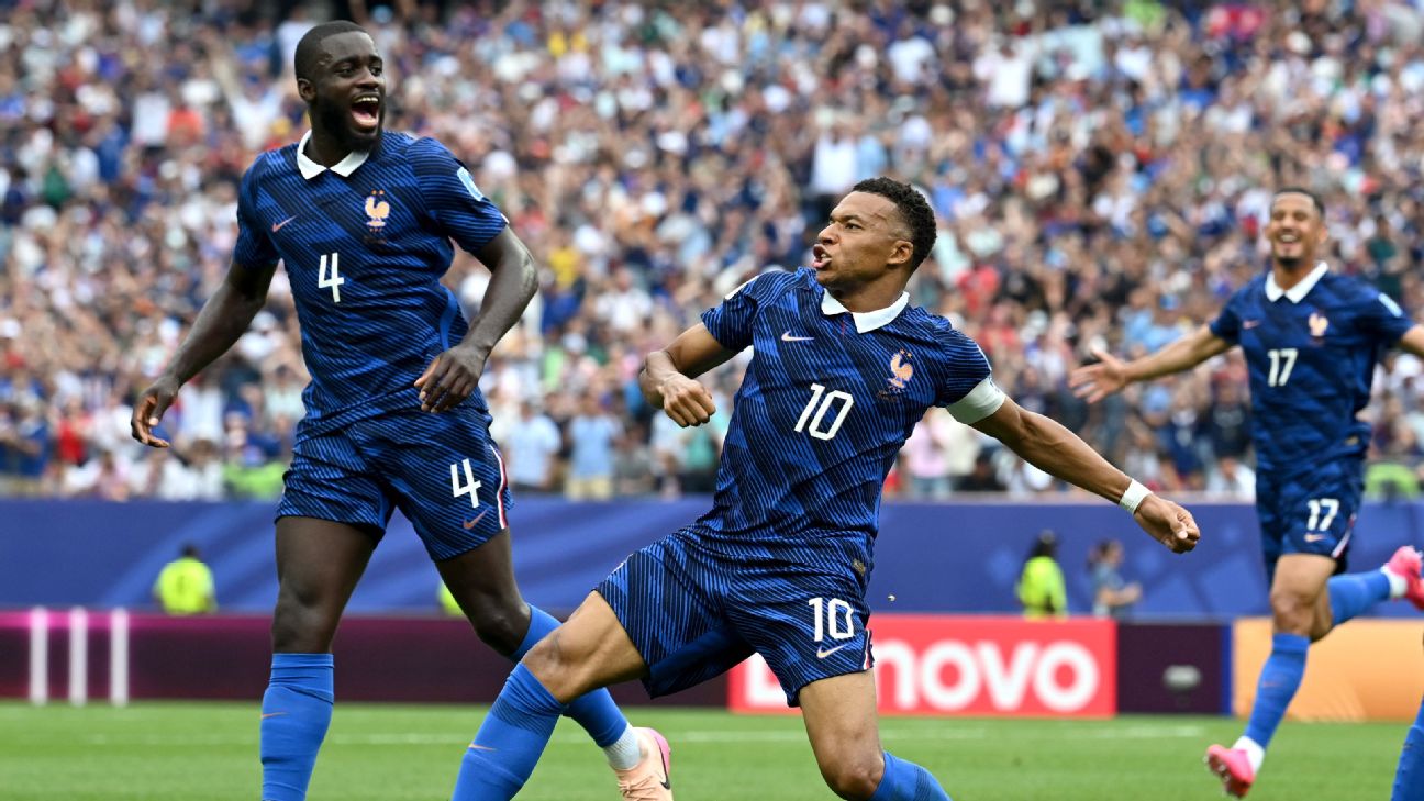 姆巴佩世界杯16球里程碑，法国核心渐成“世界杯先生”